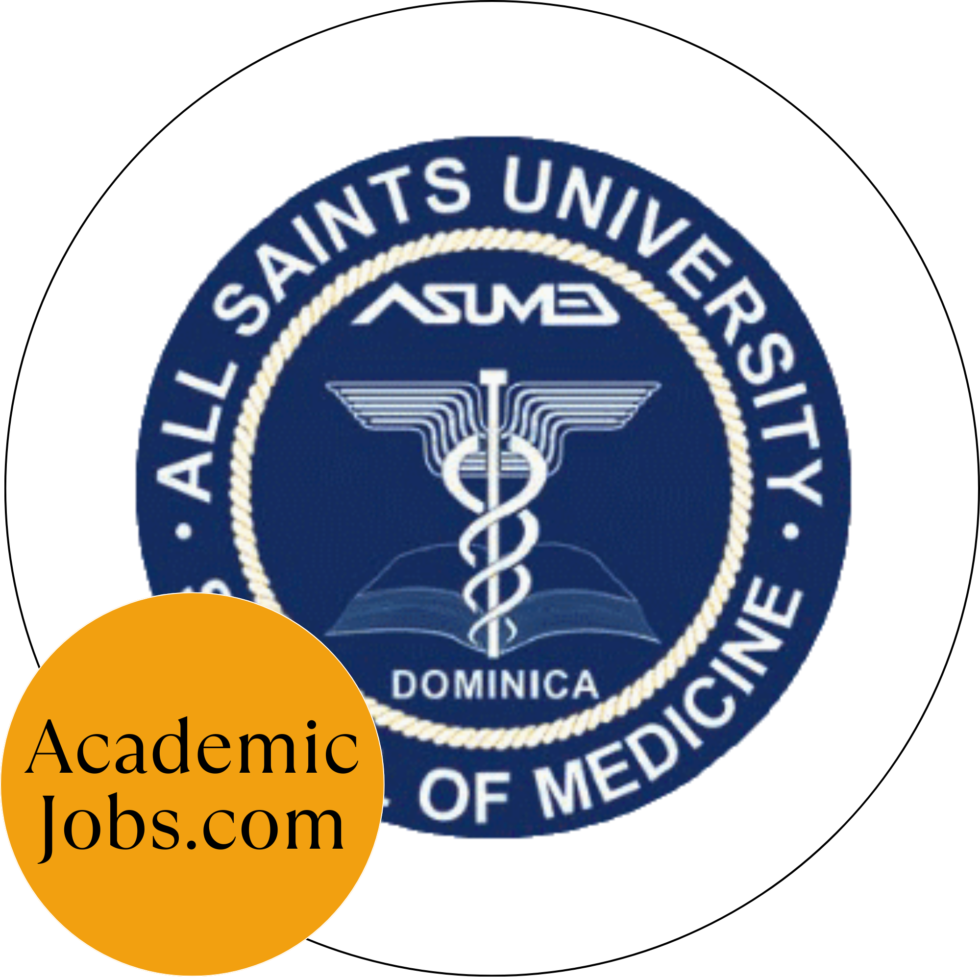 All Saints University College of Medicine logo