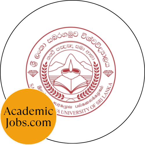 Sabaragamuwa University of Sri Lanka Jobs logo