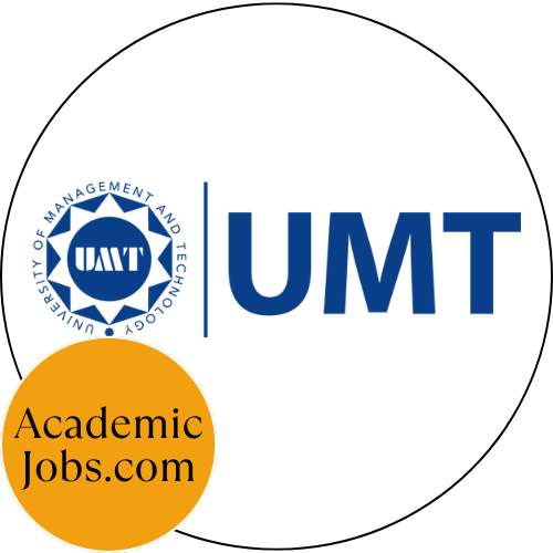 University of Management and Technology PAKISTAN Jobs logo