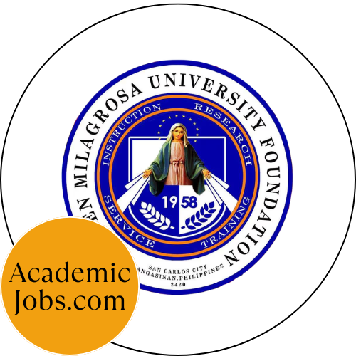 VMUF - Virgen Milagrosa University Foundation logo