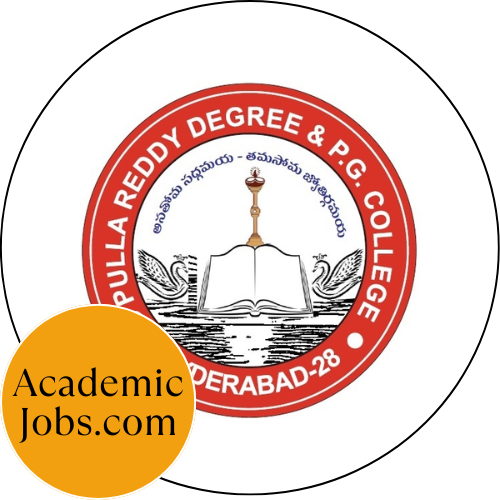 Wanted Faculty- Computer Science, Management, Commerce, Physics, Statistics, Maths, Electronics, English, Sanskrit, Telugu, Hindi, Arabic.